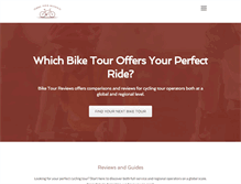 Tablet Screenshot of biketour-reviews.com